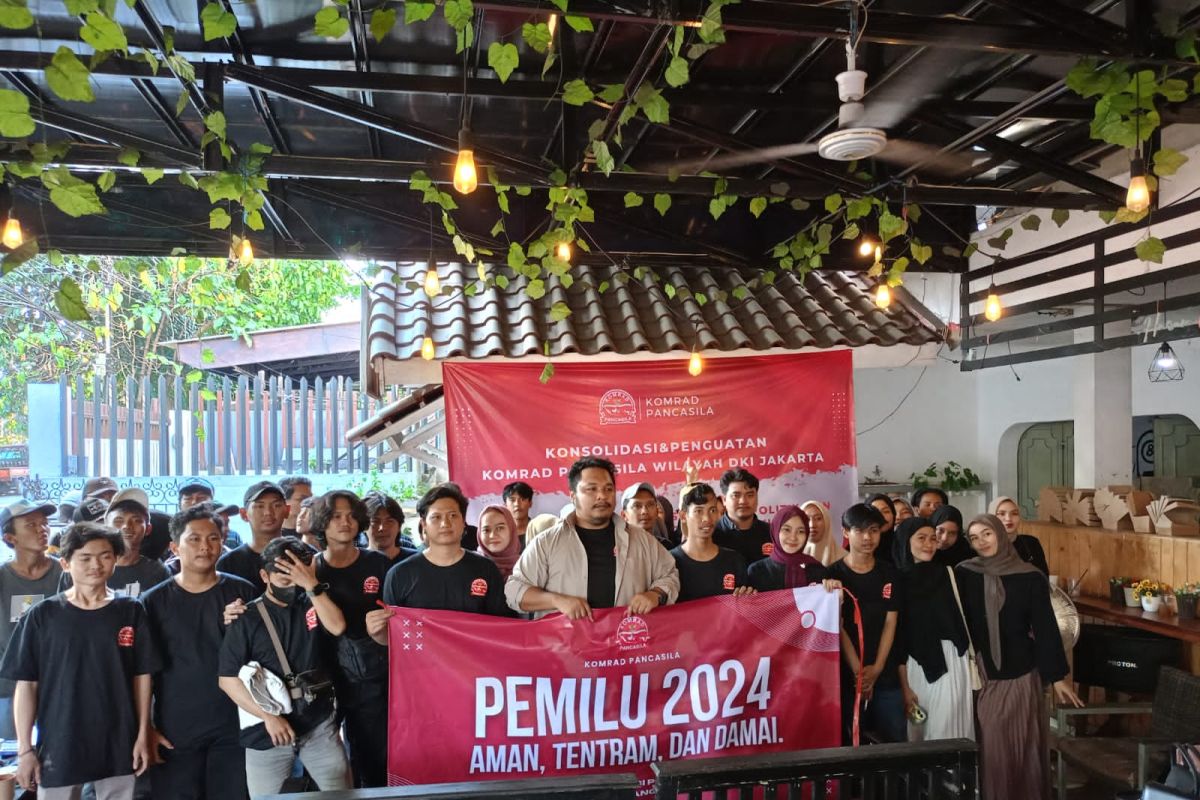 Komrad  Pancasila dukung pemilu damai