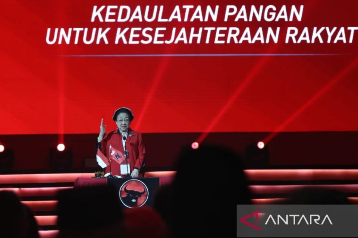 Megawati: Lidah rakyat Indonesia tak boleh terjajah makanan impor