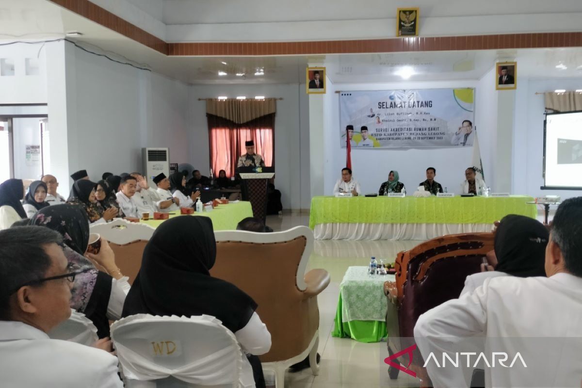 RSUD Rejang Lebong lakukan persiapan menuju akreditasi paripurna