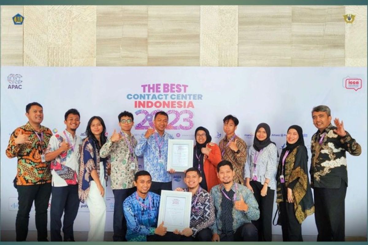Bea Cukai Sabet Lima Penghargaan di Ajang The Best Contact Center Indonesia 2023