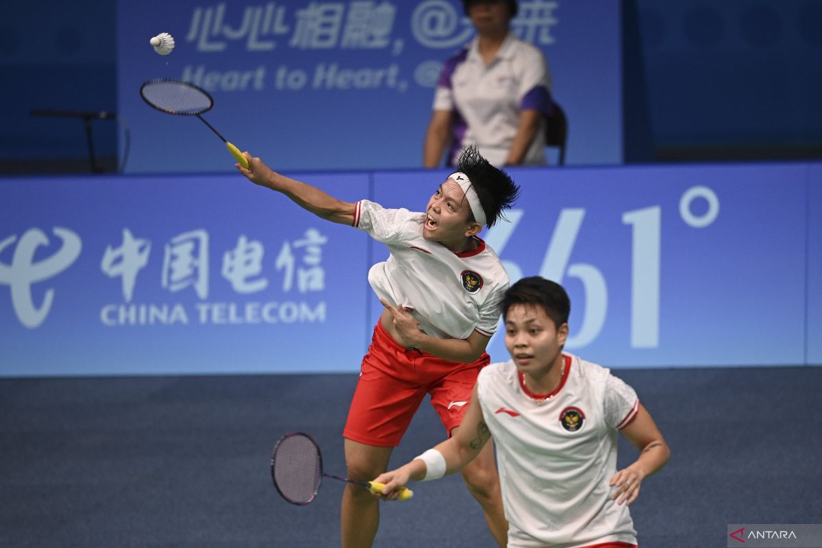 Ini wakil Indonesia di 16 besar bulu tangkis Asian Games Hangzhou