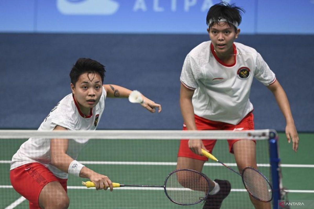 Apri cedera, ganda putri terbaik Indonesia mundur dari Asian Games