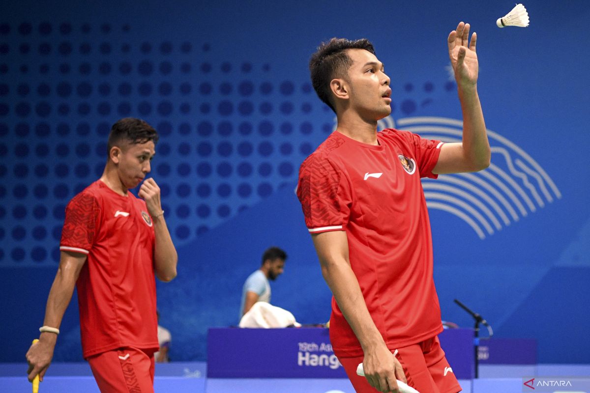 Fajar/Rian akui kurang tampil lepasdi perempat final Asian Games 2022