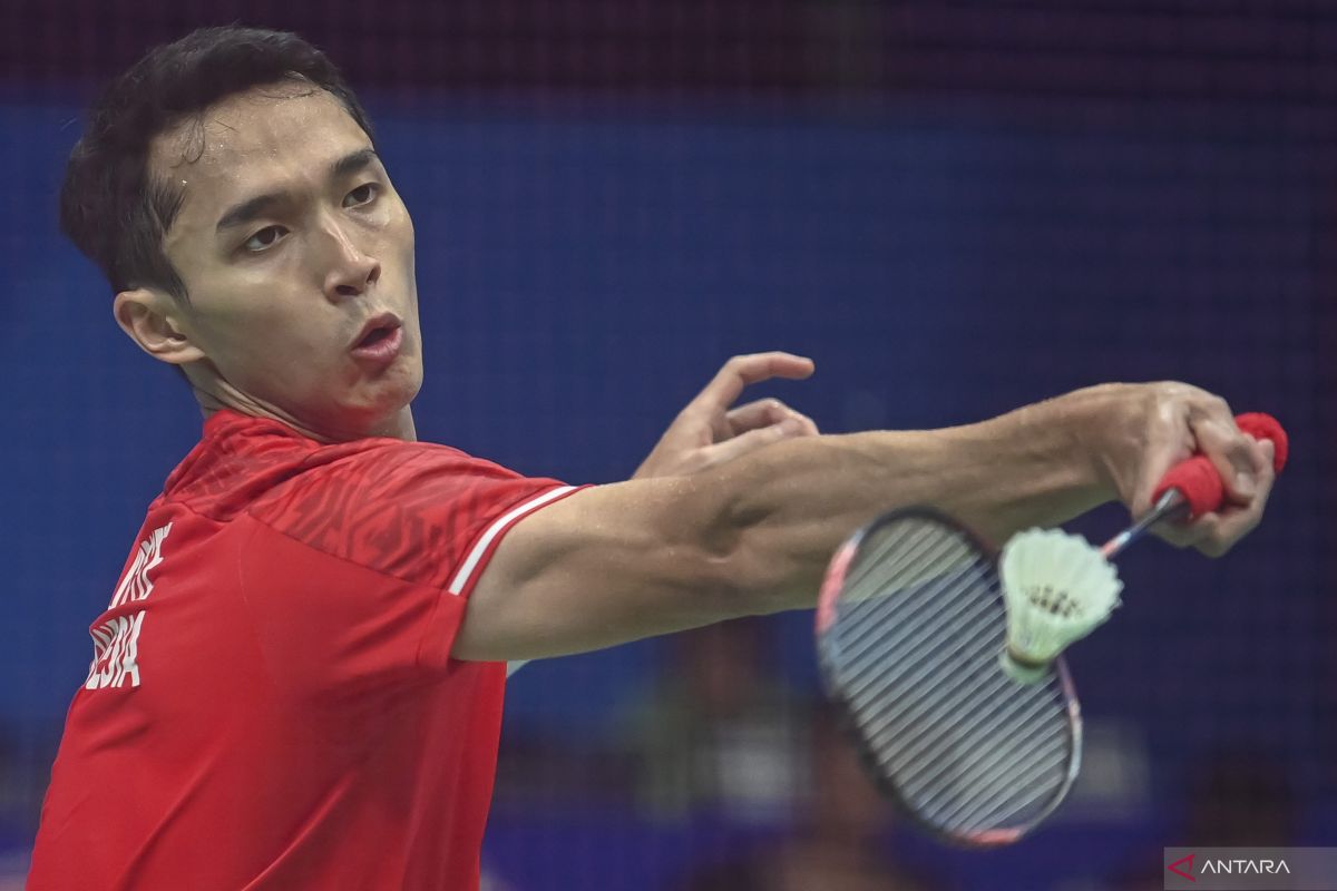 Tinggal putra Indonesia Jonatan melaju ke final French Open 2023