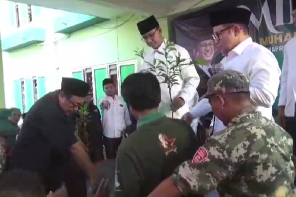 Anies dan Muhaimin Iskandar kumpulkan kiai di Jombang