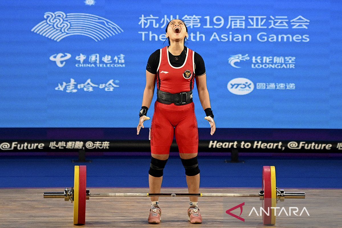 Windy Cantika kandas di kelas 55 kg putri Asian Games Hangzhou