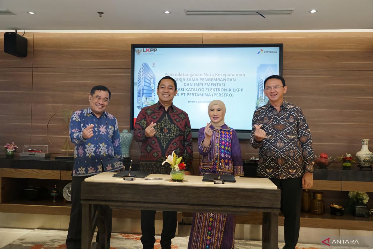 LKPP RI gaet Pertamina jadi BUMN pertama gunakan E-Katalog