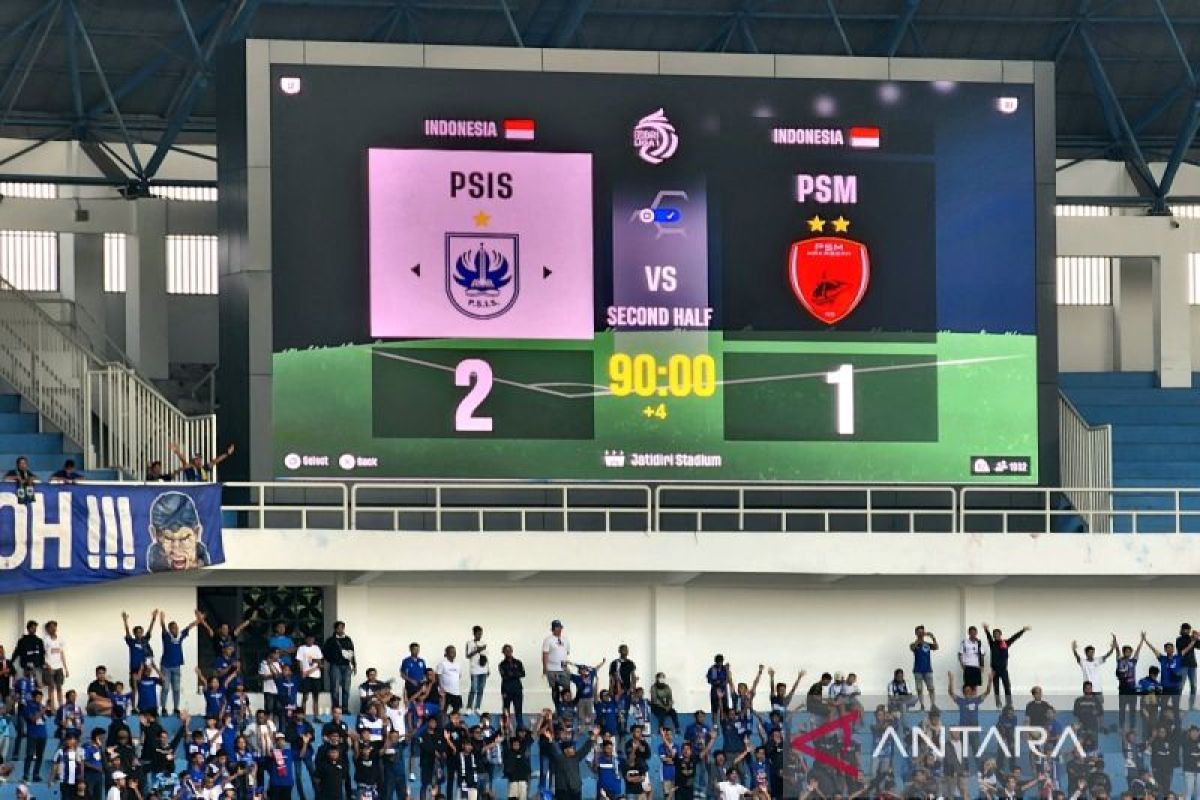PSIS Semarang bungkam juara bertahan PSM Makassar