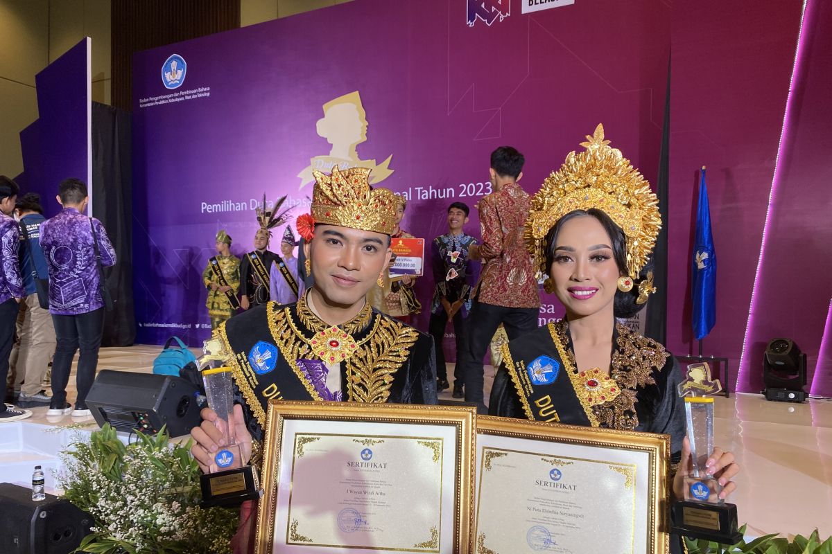 Duta Bahasa Provinsi Bali raih penghargaan Terbaik II Tingkat Nasional Tahun 2023