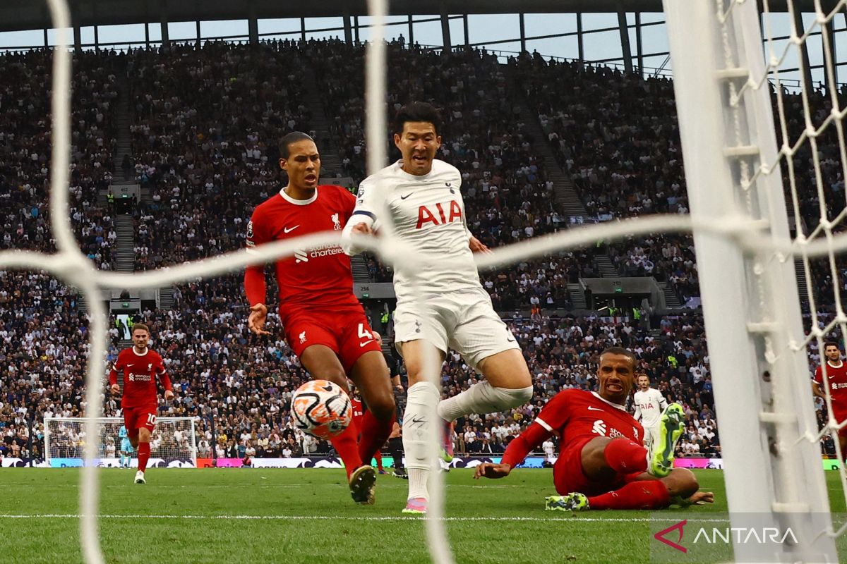Liga Inggris - Tottenham Hotspur menang dramatis 2-1 atas Liverpool