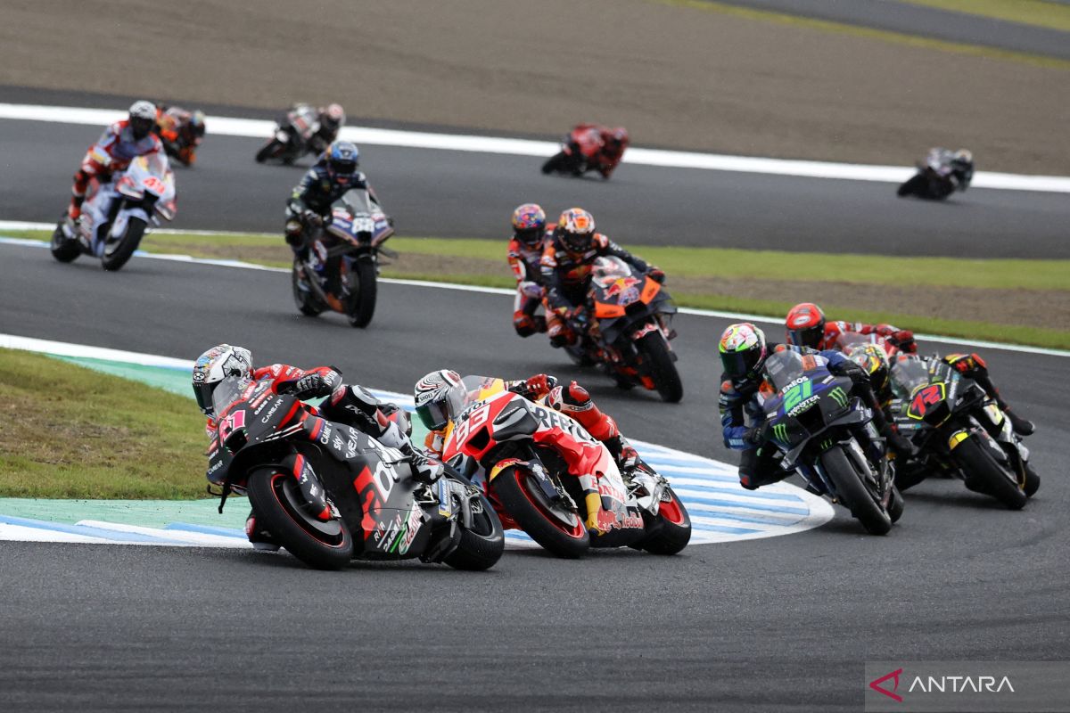 Pembalap Aprilia dominasi sesi latihan MotoGP Mandalika
