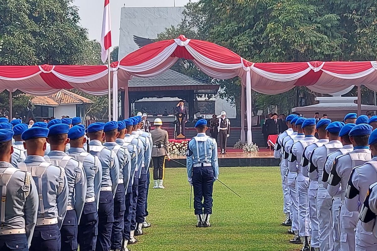 Presiden Jokowi memimpin Upacara Kesaktian Pancasila di Lubang Buaya