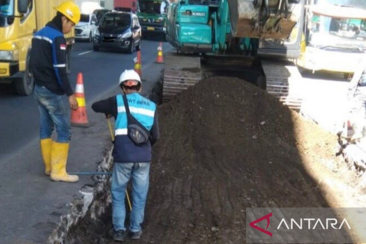 Jasamarga perbaiki dua titik ruas Tol Jakarta-Cikampek