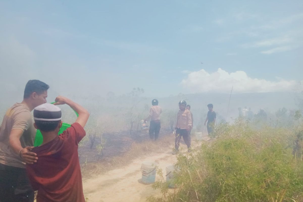 Kapolres SBB minta warga jaga lingkungan untuk antisipasi kebakaran hutan