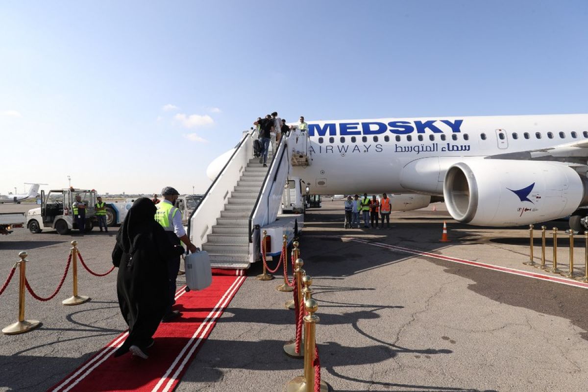 Penerbangan komersial Libya-Italia kembali dibuka setelah 10 tahun