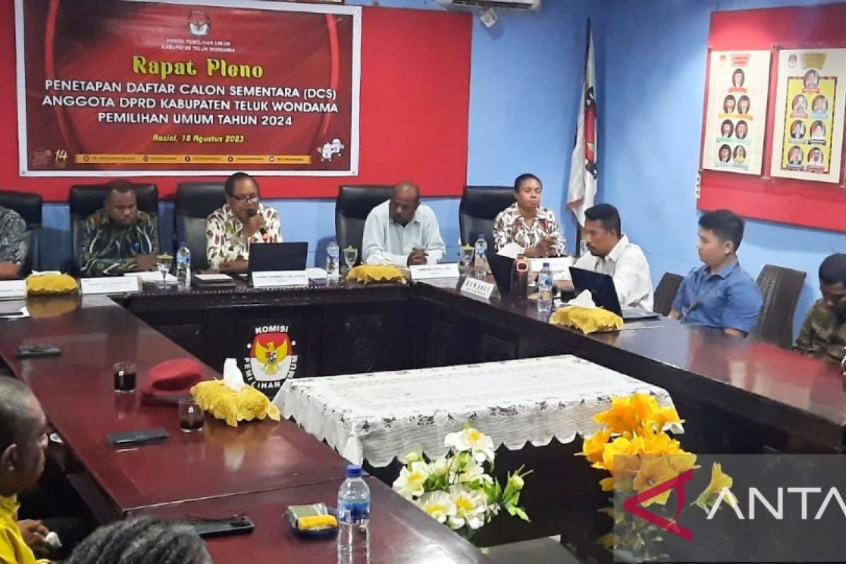 KPU Teluk Wondama:  Parpol belum ajukan perubahan komposisi bacaleg