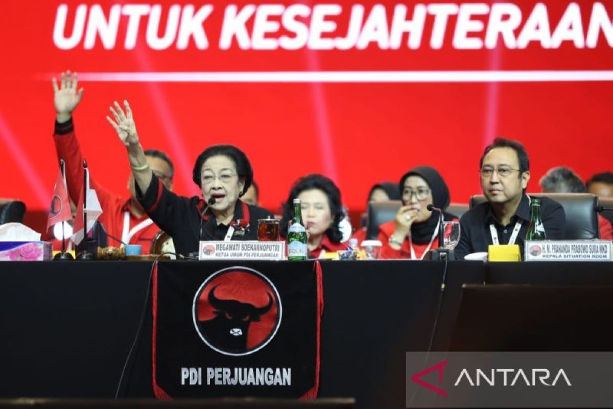 Megawati soal Jokowi petugas partai: Itu AD/ART partai