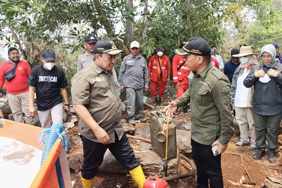 Deputy Minister inspects land, forest fires handling in C Kalimantan