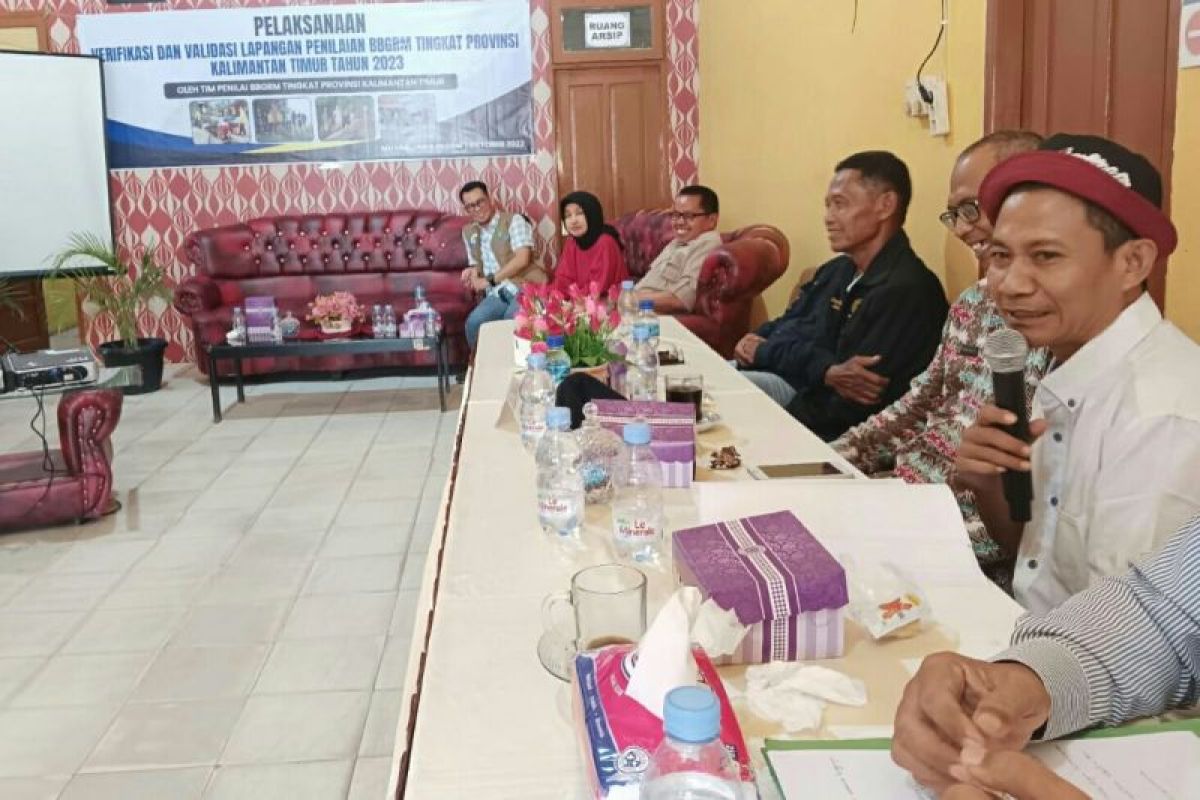 DPMPD Kaltim verifikasi lapangan  Lomba Gotong Royong