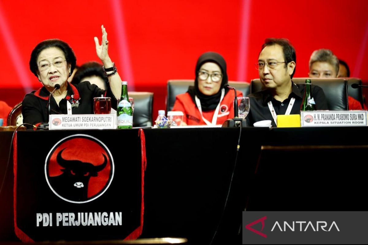Megawati soal Jokowi petugas partai: Itu diatur dalam AD/ART partai