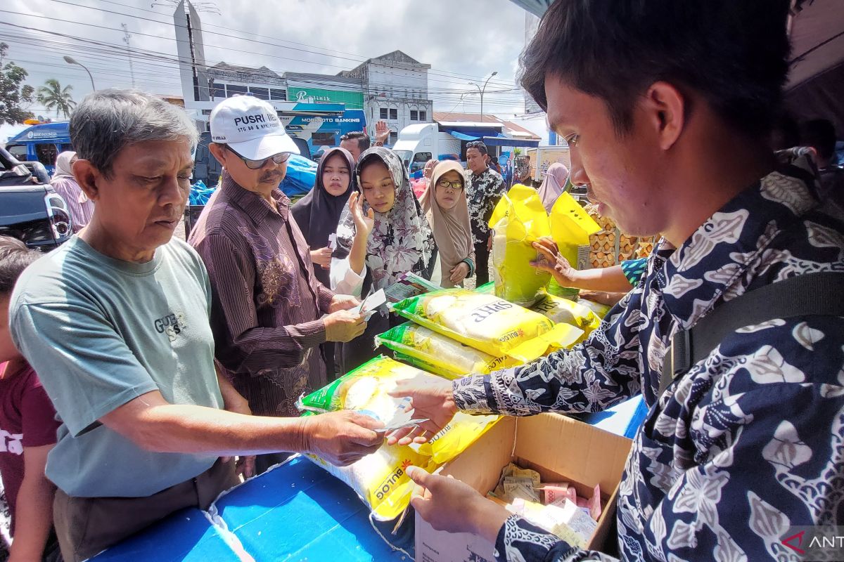 Pemprov Bengkulu gelar pasar murah pangan terintegrasi