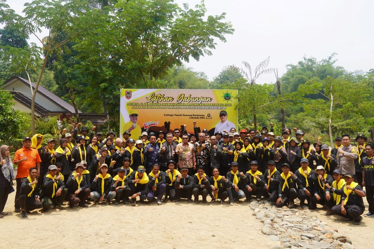 78 peserta ikuti latgab komunitas pencinta alam Kalsel