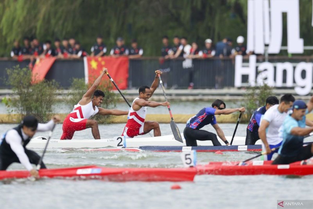 Rudiansyah petik pelajaran dari debutnya di kano Asian Games Hangzhou