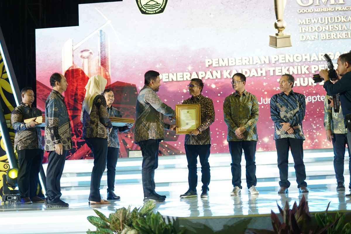 PT Vale raih penghargaan terbaik "good mining practices" Kementerian ESDM