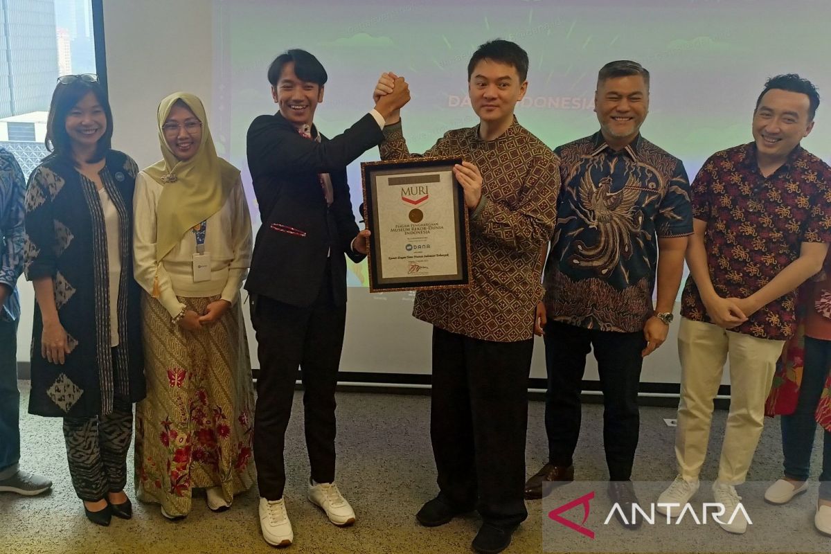 DANA terima anugerah MURI sebagai kantor bertema Nusantara terbanyak