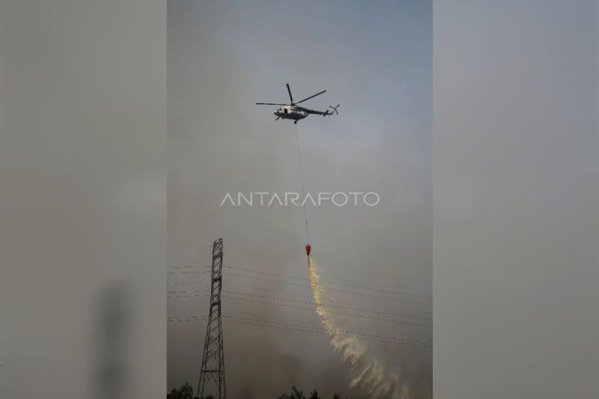 Enam helikopter dioptimalkan untuk penanganan karhutla di Kalteng