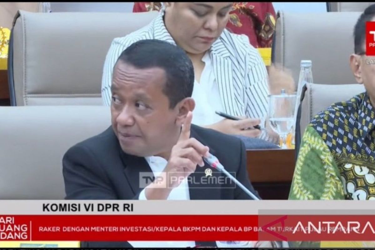 Menteri Bahlil akui awal mula konflik di Rempang dipicu miskomunikasi