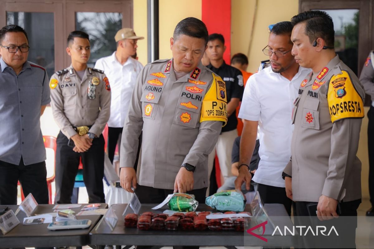 Polda Sumut tangkap 998 pelaku penyalahgunaan narkoba hanya dalam 3 minggu