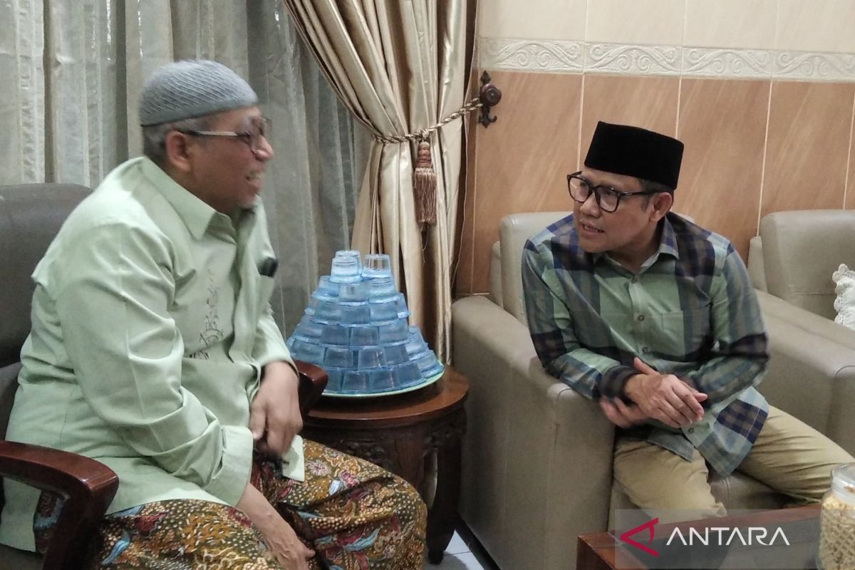 Muhaimin  bersilaturahmi ke sejumlah kiai di Kabupaten Kudus