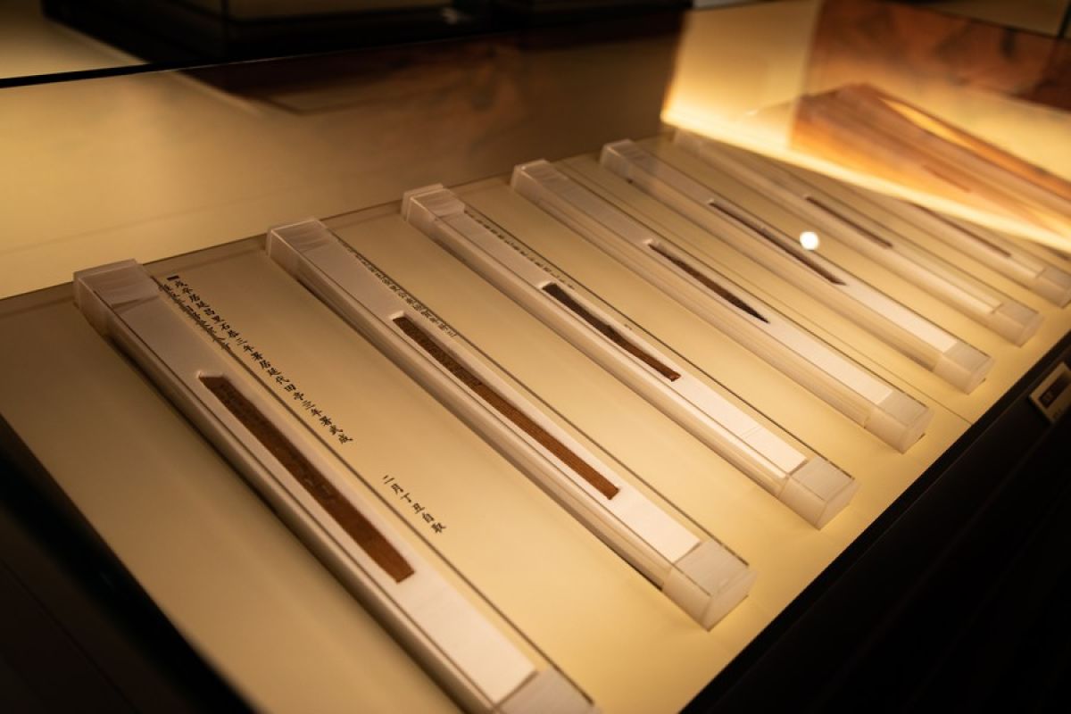 Museum di Gansu, China, luncurkan pameran digital bambu dan kayu kuno