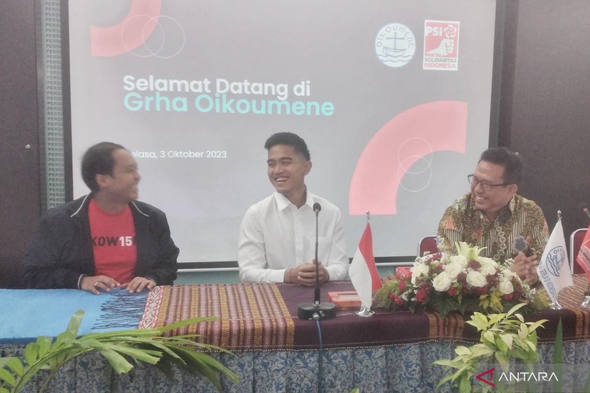 Kaesang Pangarep minta nasihat dan dukungan dari Ketua Umum PGI