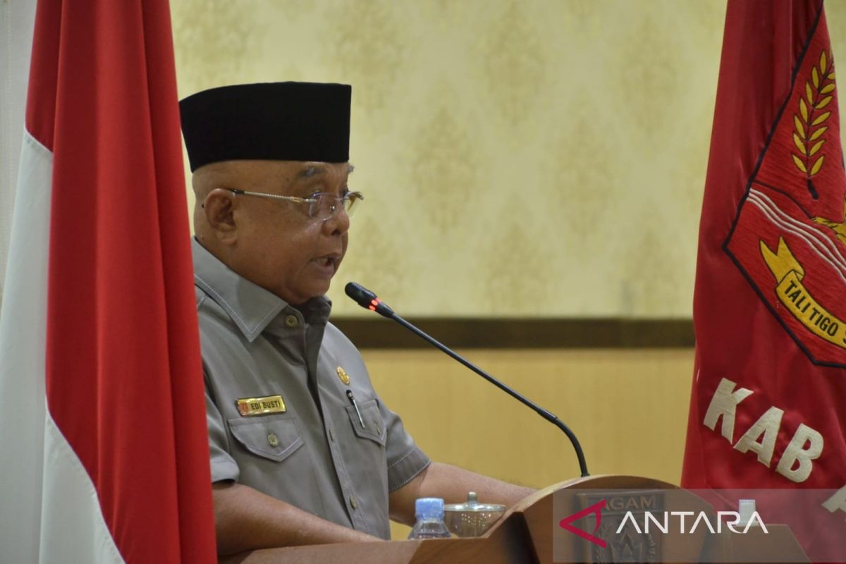 Sekda Agam intruksikan OPD tingkatkan capaian pendapatan asli daerah