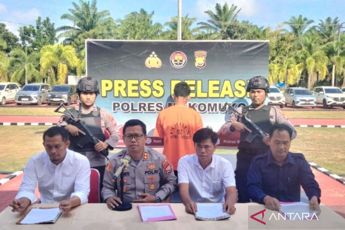 Polres Mukomuko ungkap kasus penggelapan 40 mobil sewaan