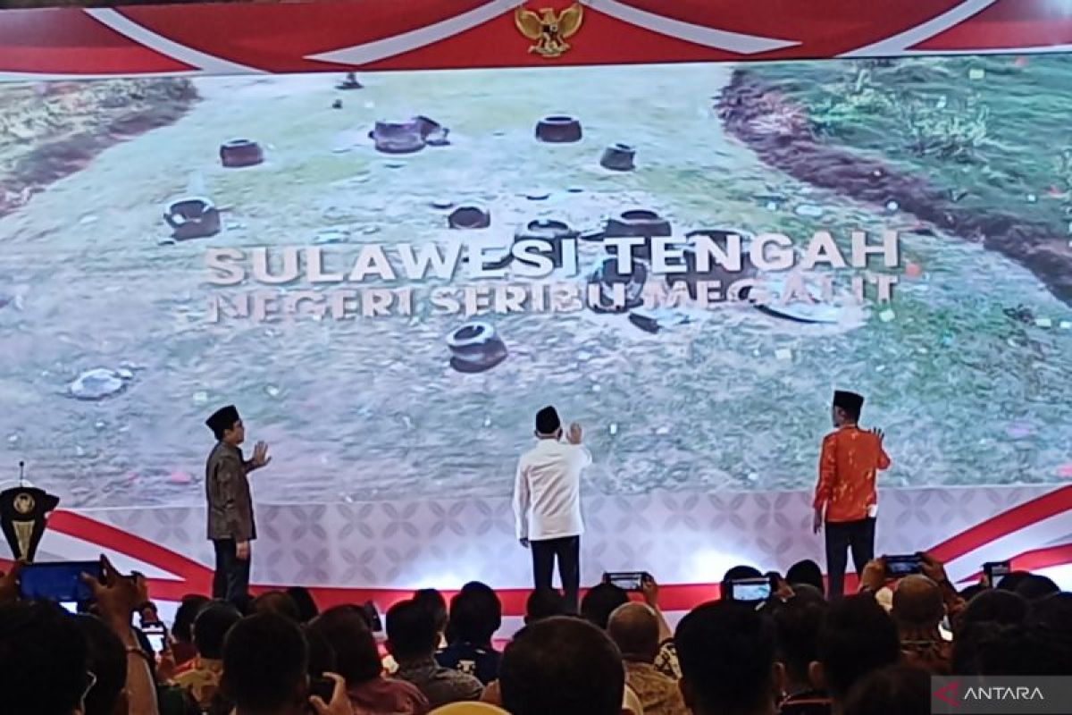 Wapres Ma'ruf Amin canangkan Sulawesi Tengah negeri seribu megalit