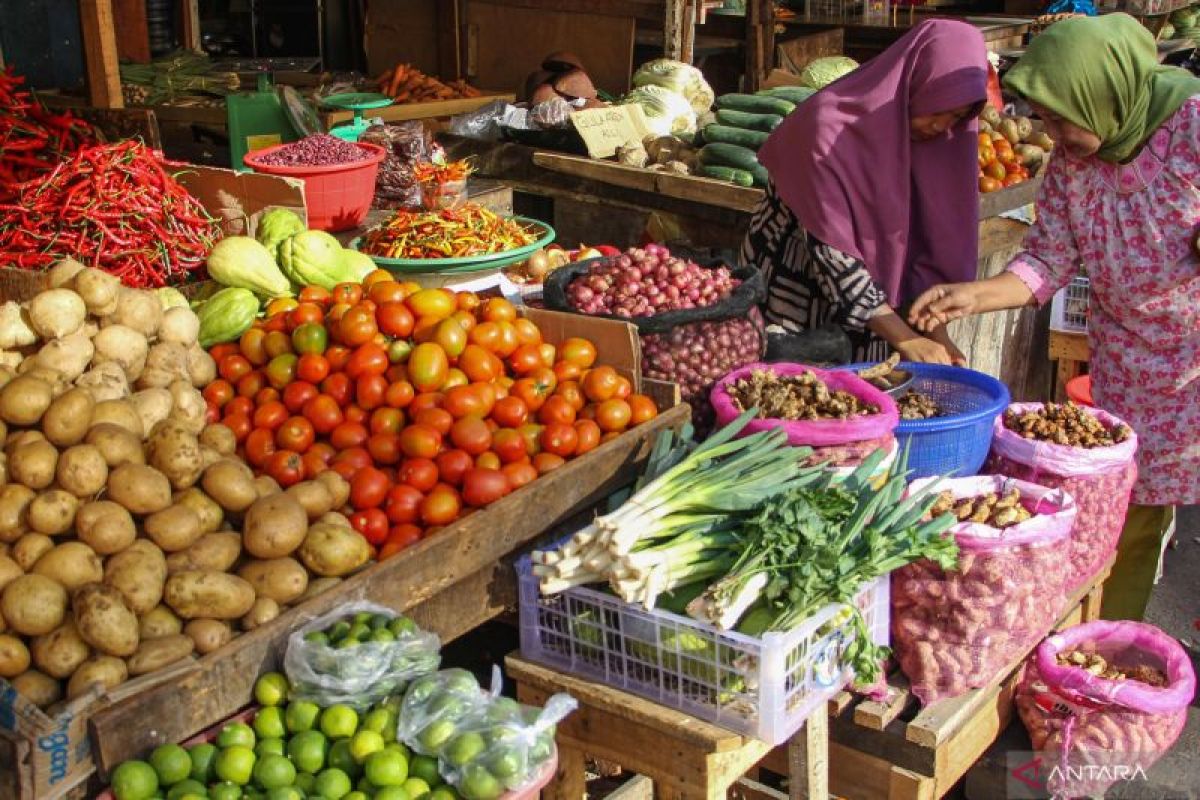 Tomat hingga beras picu inflasi Sulsel 0,61 persen pada Juli