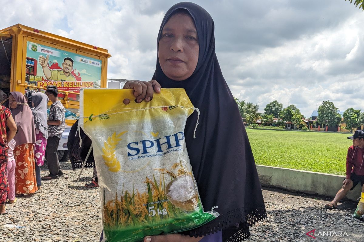 Distribusi beras pemerintah cegah munculnya spekulan di Sumut