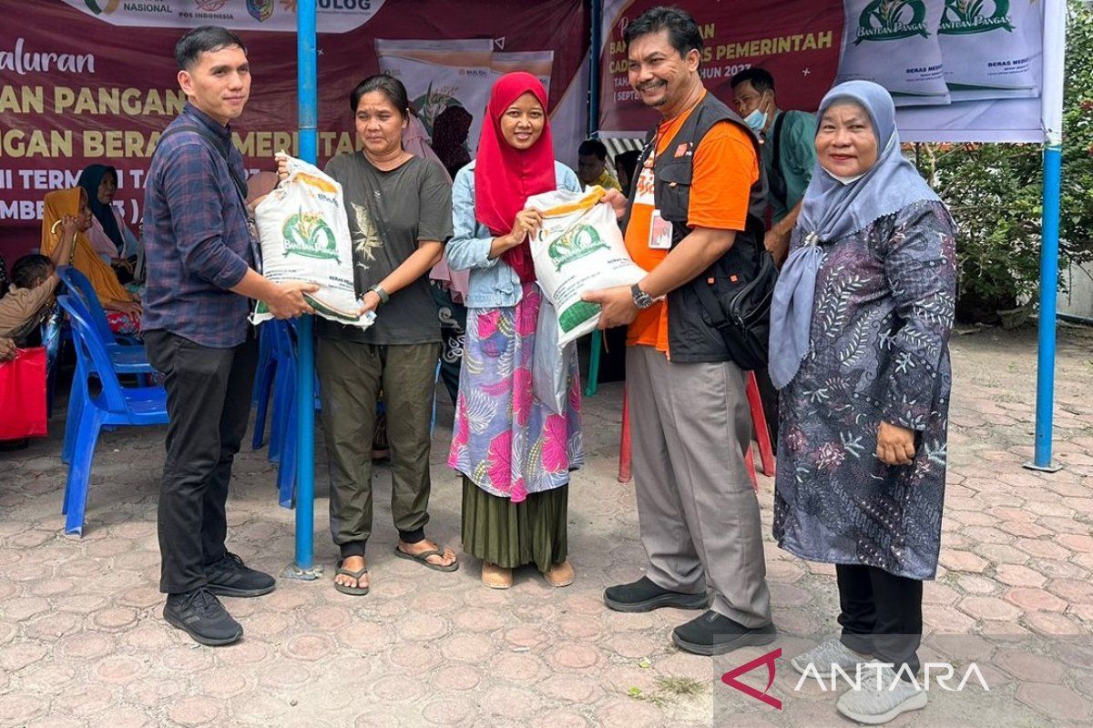 PT Pos: Distribusi bantuan beras di Pulau Nias dilakukan secara khusus