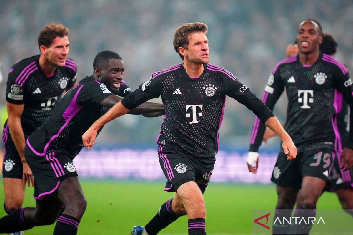 Bayern gelontor gawang Darmstadt delapan gol tanpa balas