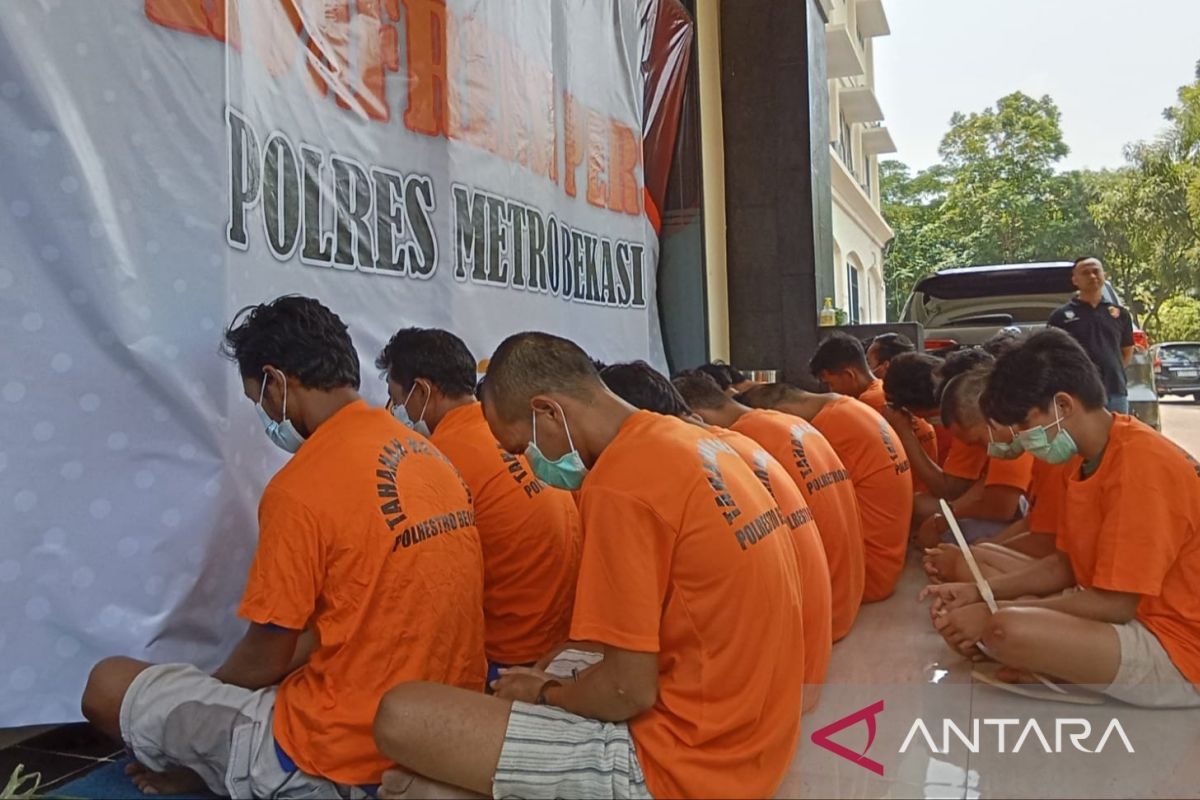 Polres Bekasi tangkap 29 pelaku curanmor dalam waktu sebulan