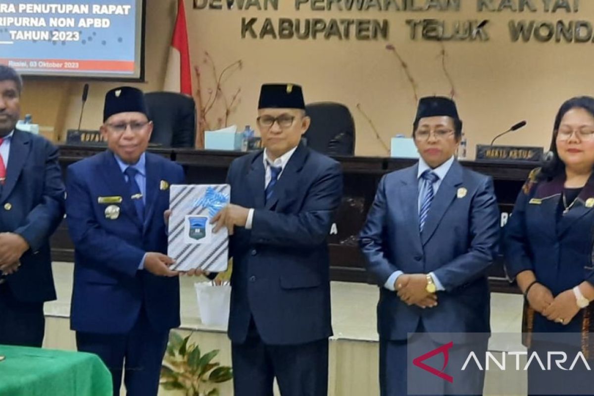 DPRK Teluk Wondama setujui sembilan peraturan daerah tahun 2023