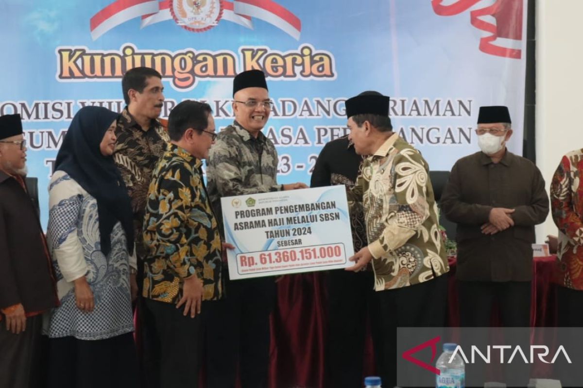 Butuh dana tambahan, DPR dukung selesaikan Asrama Haji Padang Pariaman