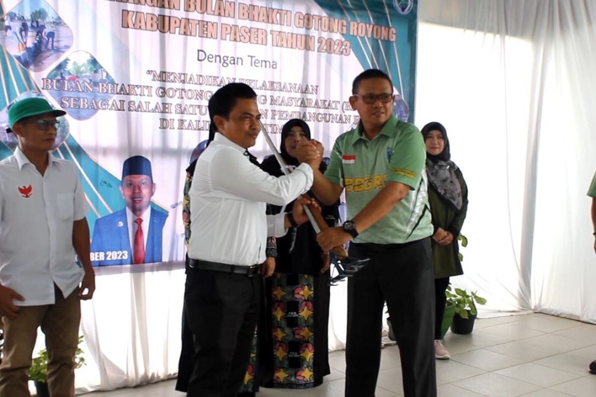 Desa Tapis Juara Lomba BBGRM tingkat Kabupaten Paser