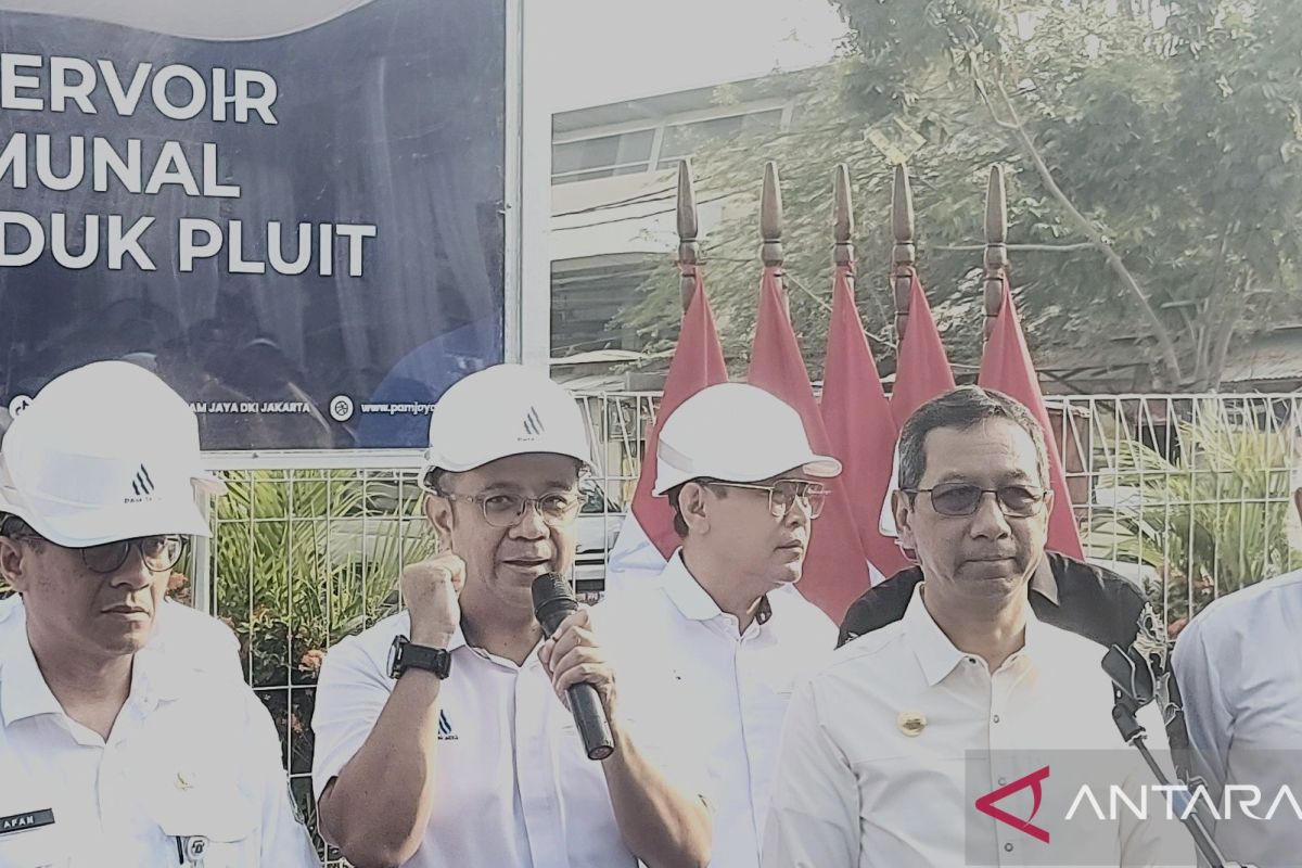 PAM Jaya buatkan reservoir komunal dan IPA cegah krisis air ibu kota