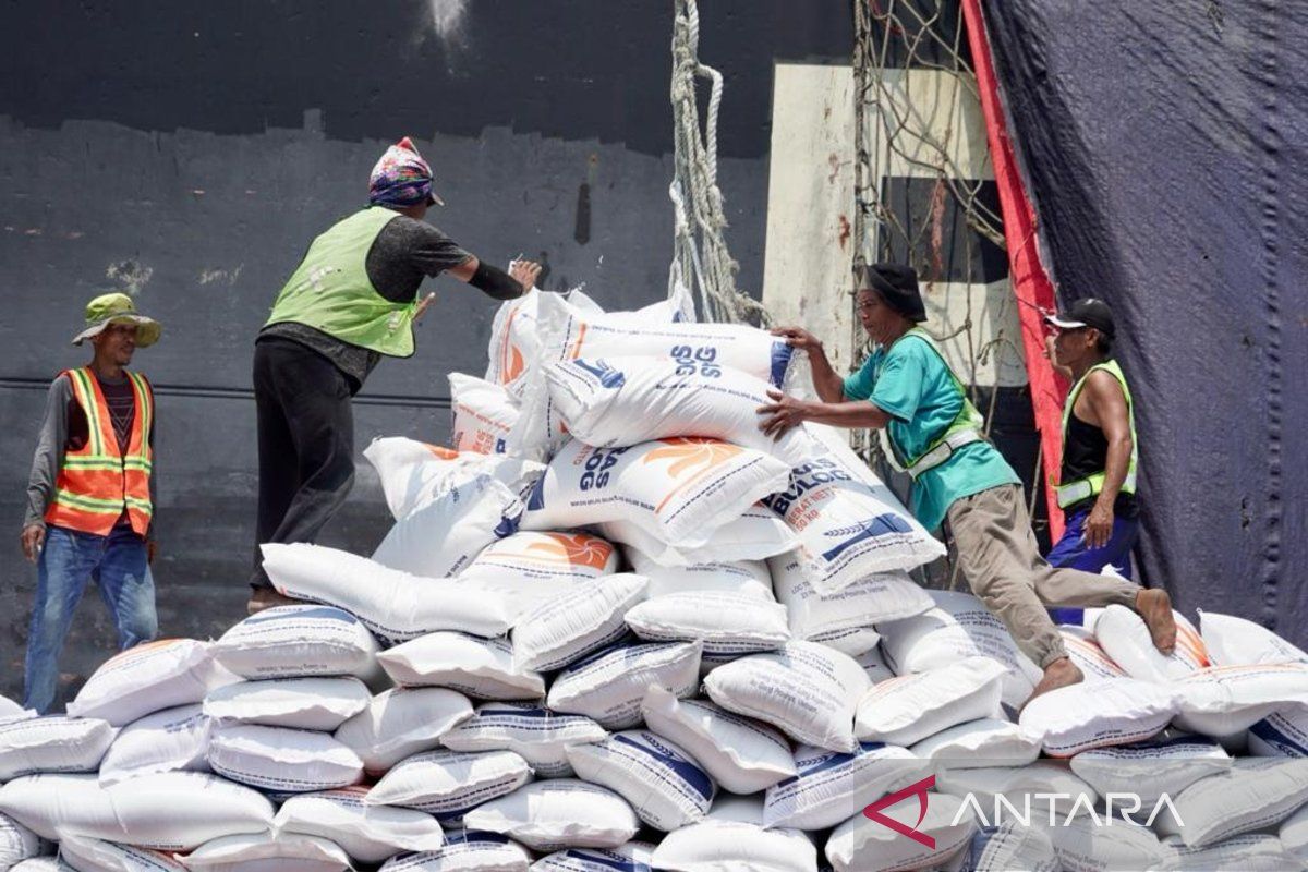 RI kedatangan 27 ribu ton beras perkuat cadangan pangan