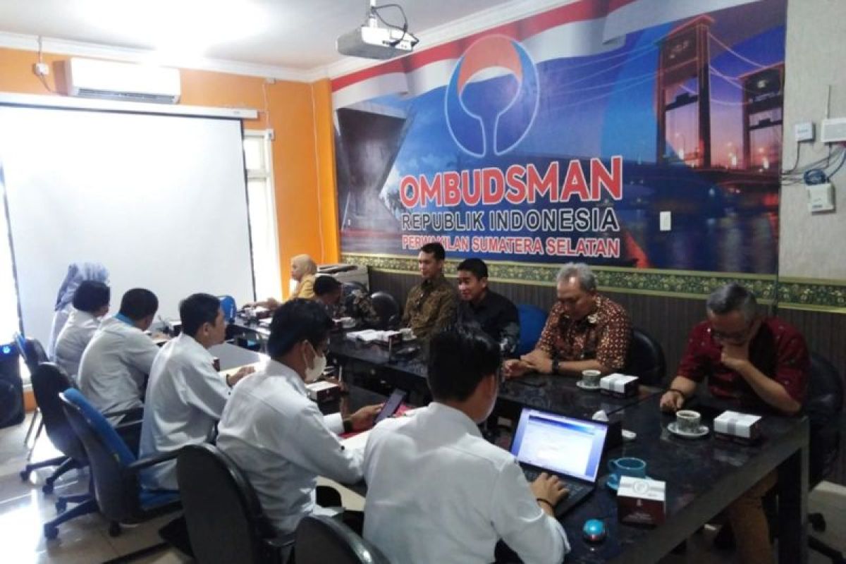Ombudsman Sumsel - PT KAI bahas proses pembebasan tanah di Kemang Agung