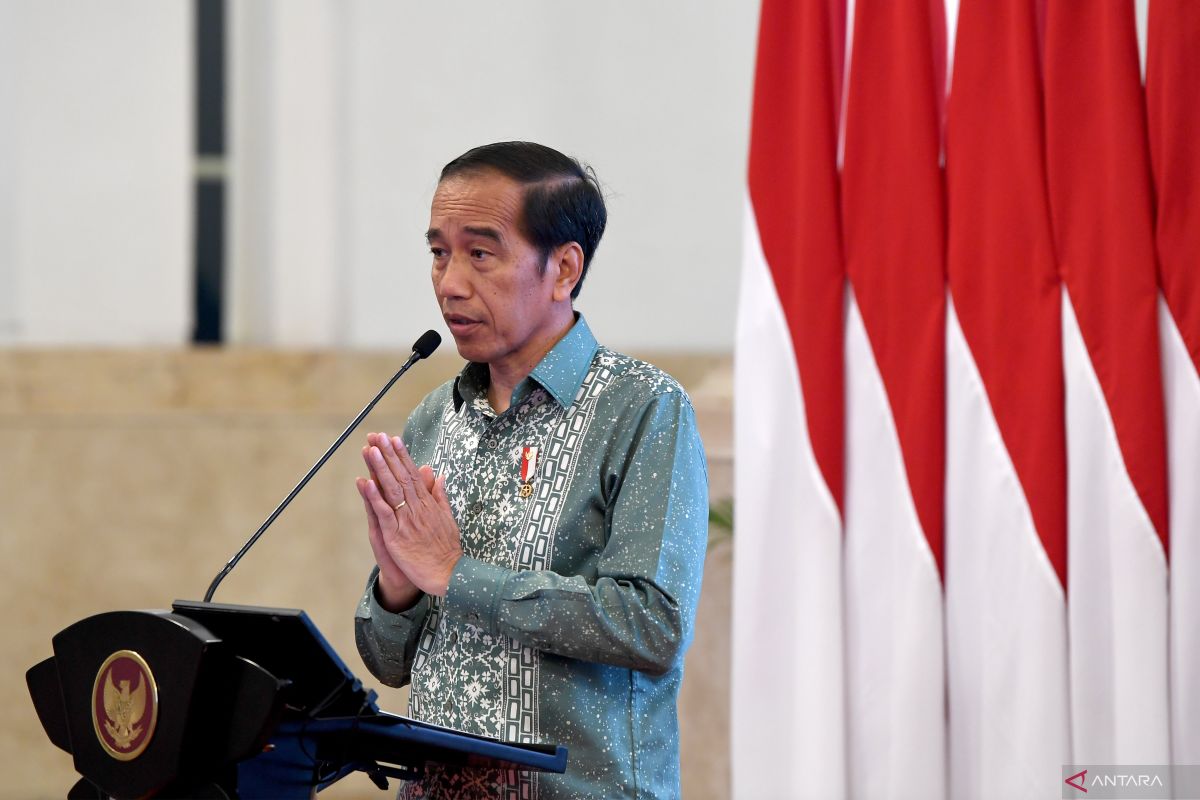 Presiden Joko Widodo ingatkan pentingnya melindungi aset data digital bangsa